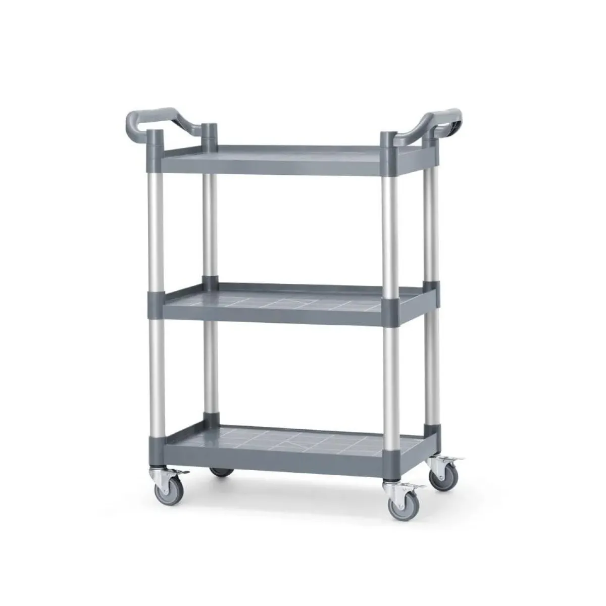 Outlet Hendi AmerBox Serveerwagen klein van polypropyleen - 3 planken