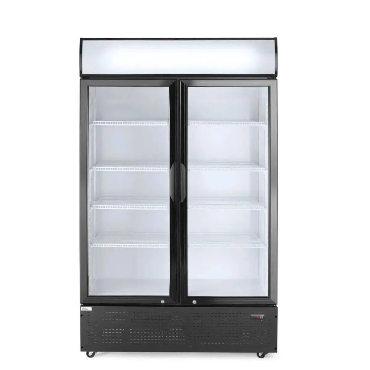 New Hendi Arktic Backbar koelkast met lichtbak dubbele deur