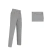 Best Bakkersbroek Poly./Katoen blauw/wit pepita, maat 58**