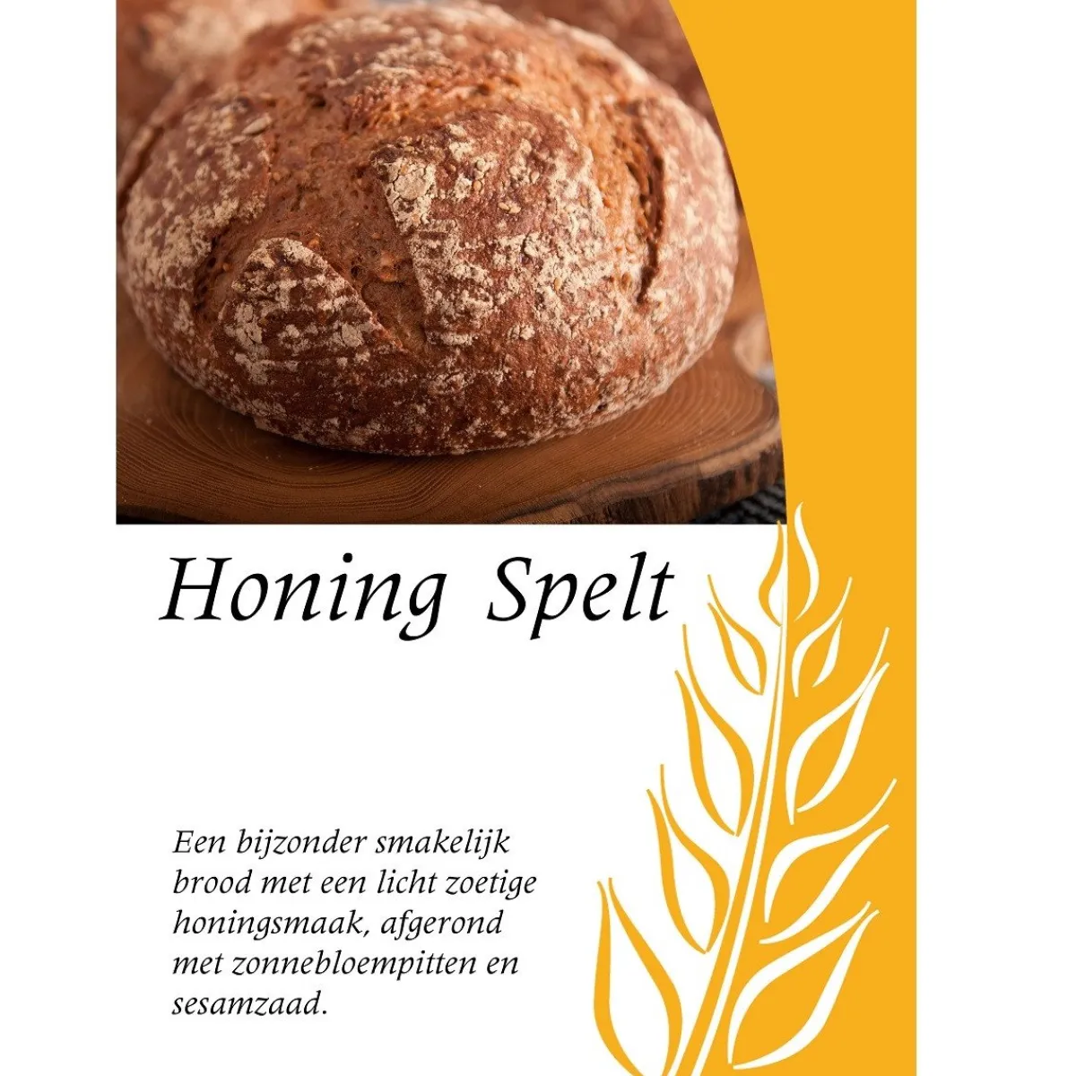 Clearance Bak Speciaal Bakspeciaal Honing Speltmix Broodmix 20kg