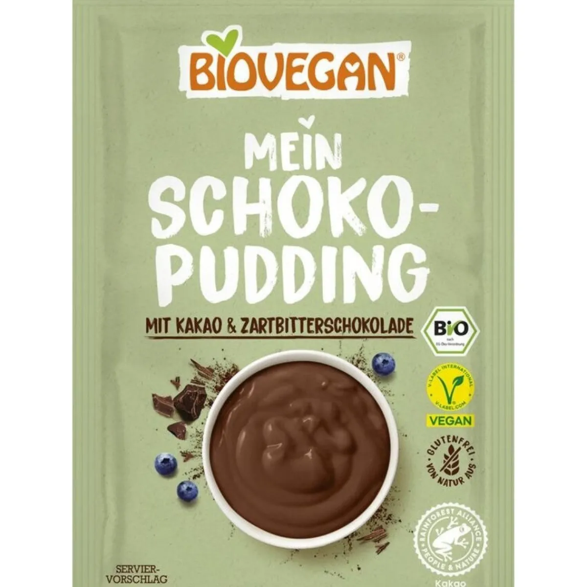 Online BioVegan Chocolade Pudding Biologisch 55g