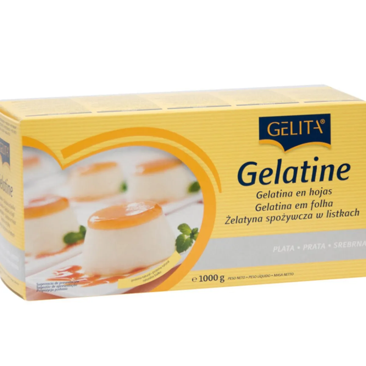 Online Overig Bladgelatine Zilver 1kg