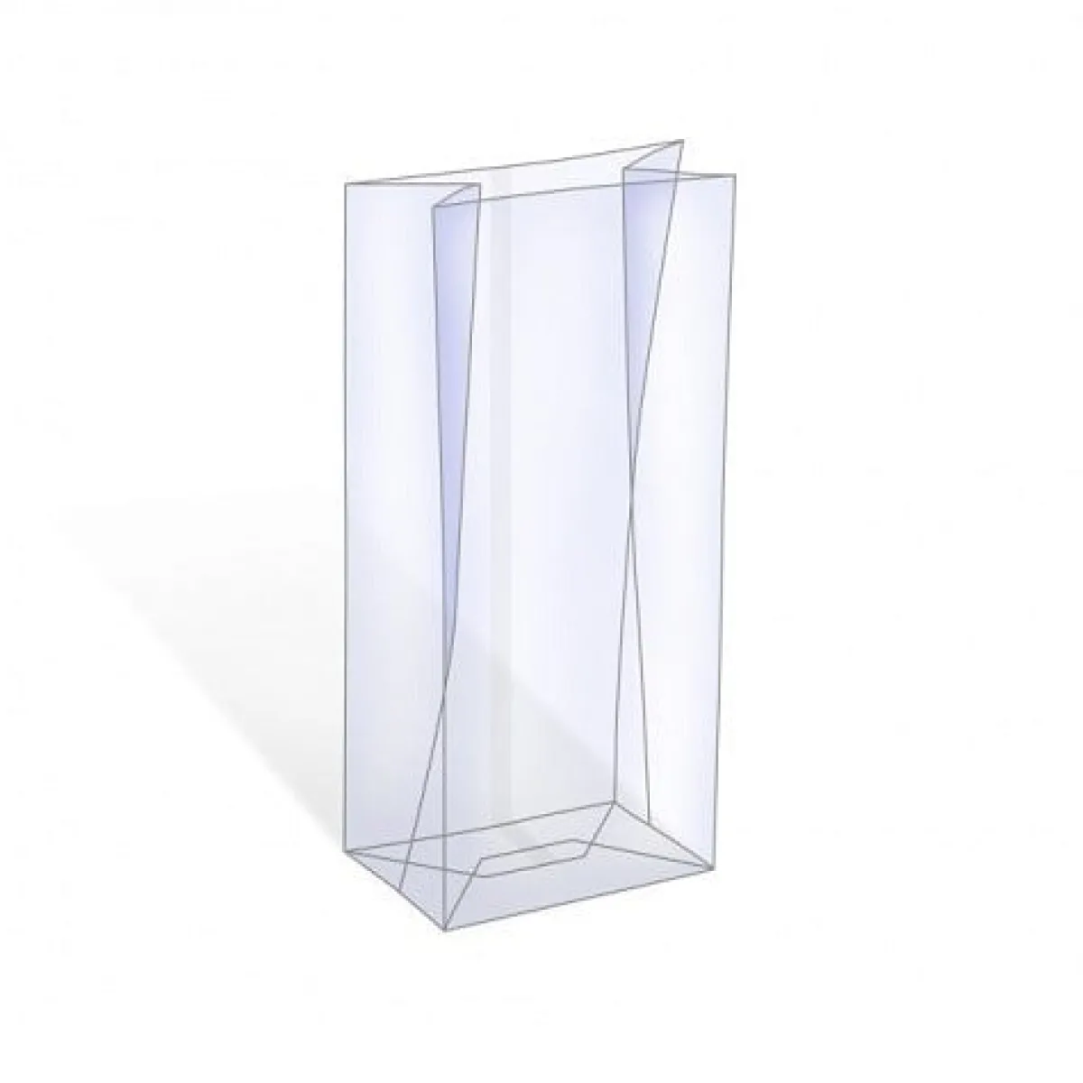 New Overig Blokbodemzak 55 + 30 x 170mm 1000st.