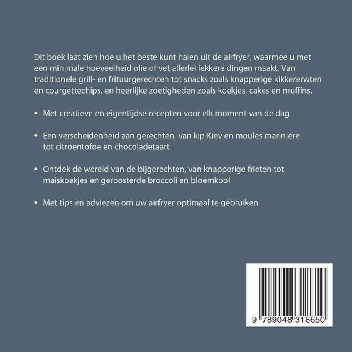 Discount Boek: 500 Airfryer Gerechten