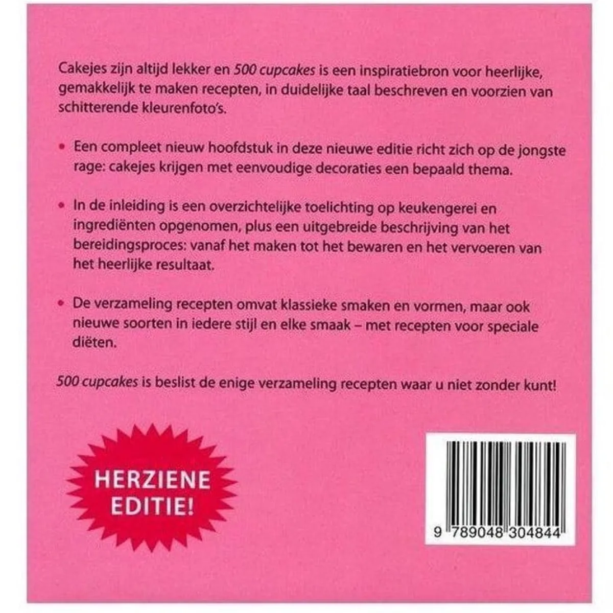 Outlet Boek: 500 Cupcakes