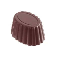 Best Chocolate World Bonbonvorm GL Cuvette Ovaal (24x) 35x26mm**