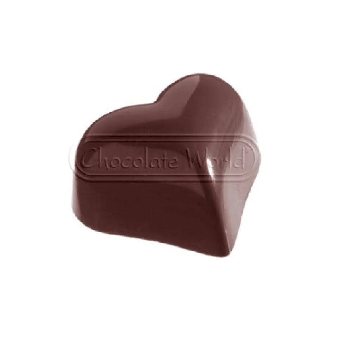 Best Chocolate World Bonbonvorm Hartje klein (28x) 31x27x17 mm