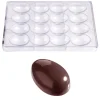 Hot Chocolate World Bonbonvorm Glad Ei (16x) 55x38x19mm