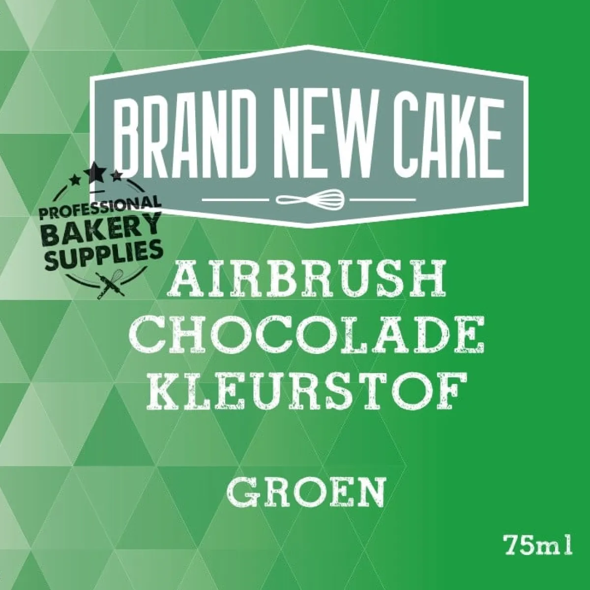 Outlet BrandNewCake Airbrush Choco Kleurstof Groen 75ml