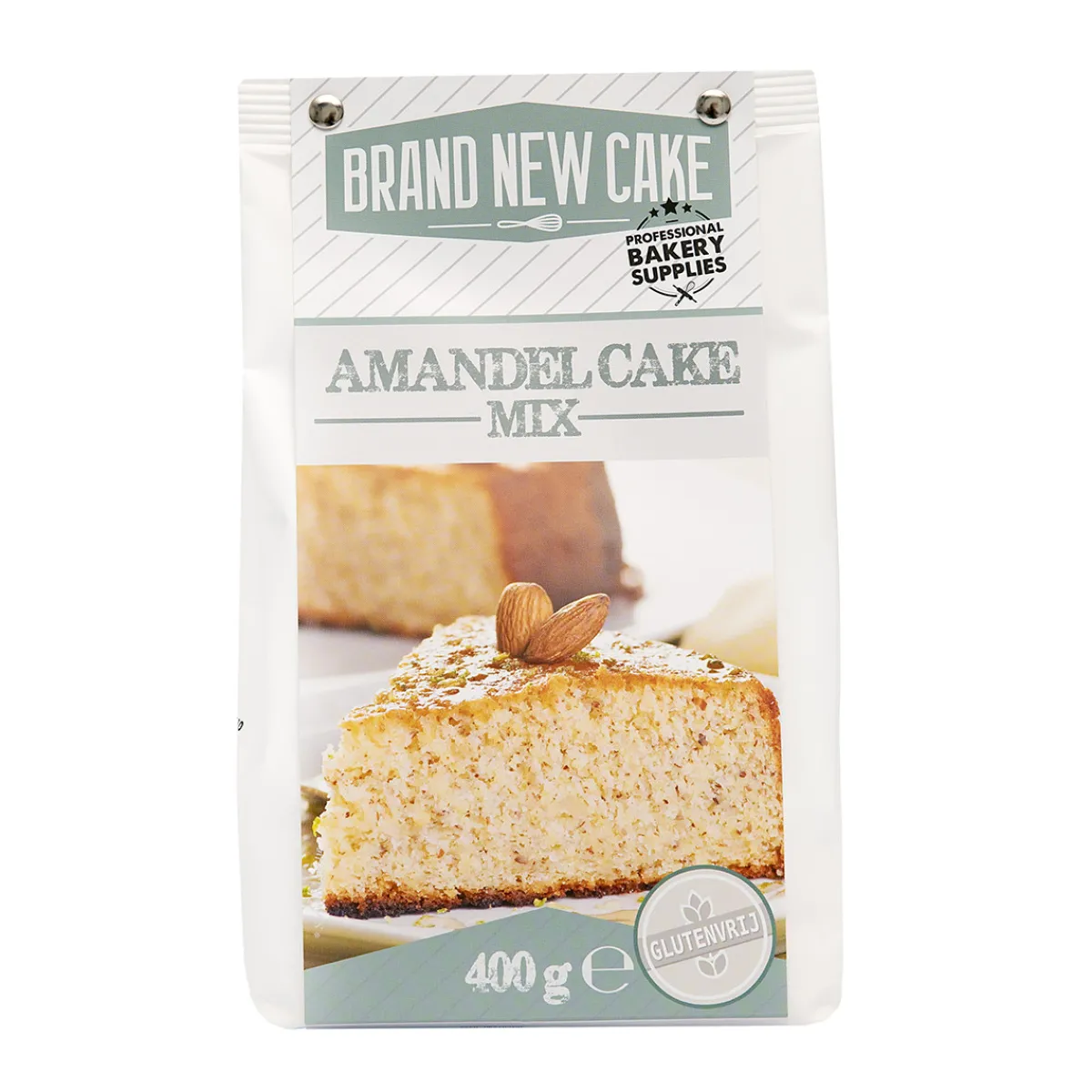 Outlet BrandNewCake Amandelcake-mix 400g. Glutenvrij