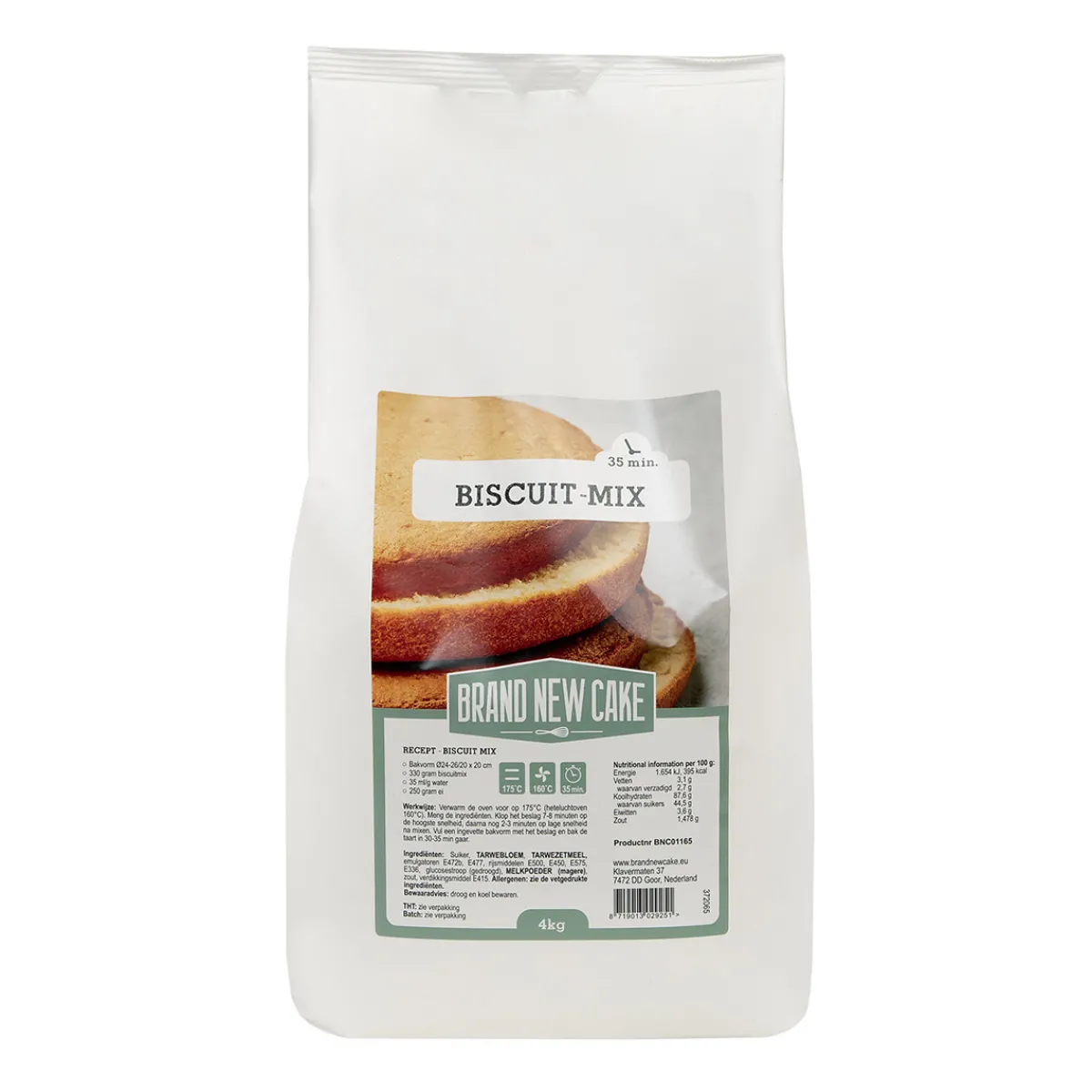 Discount BrandNewCake Biscuit-mix 4kg