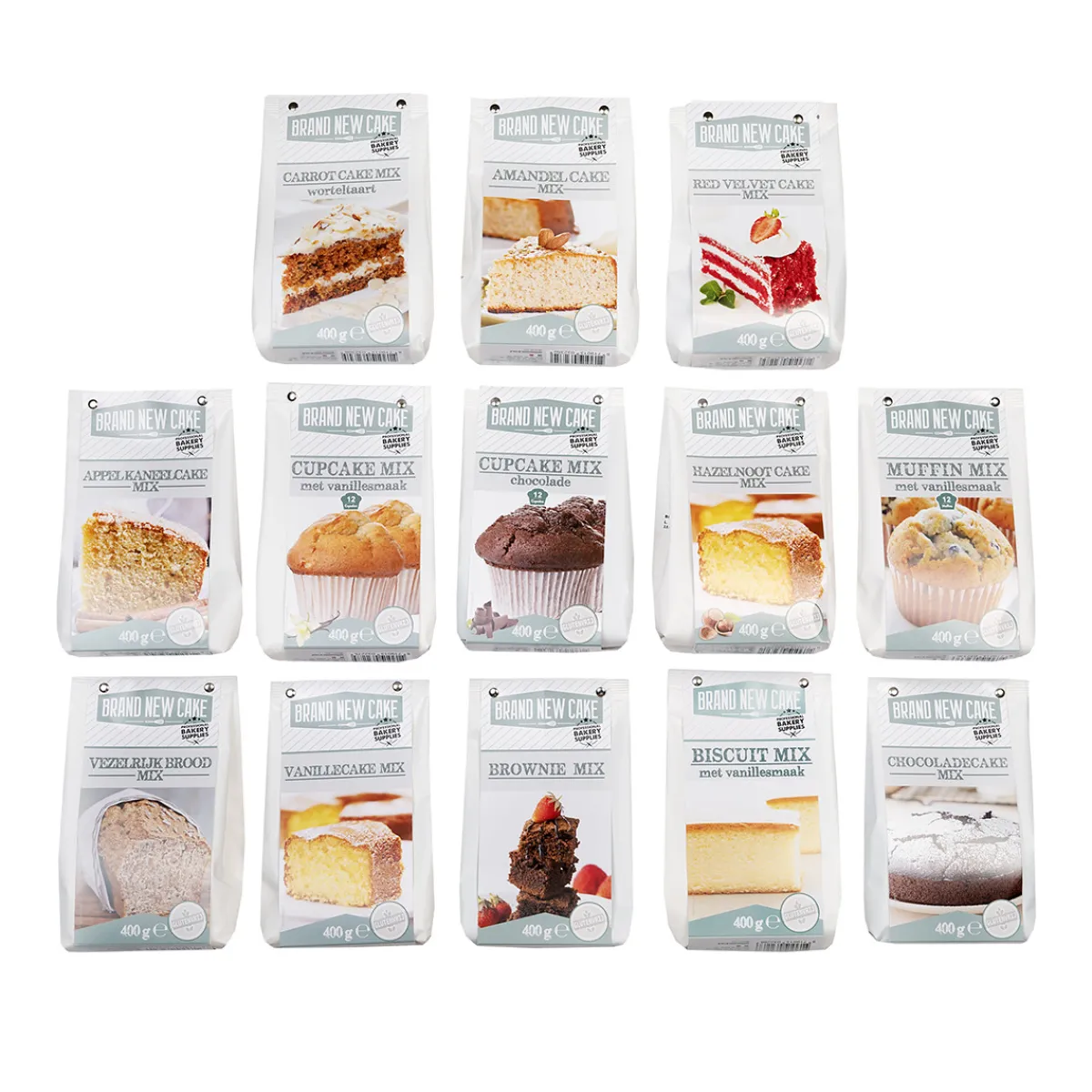 BrandNewCake Brownie-mix 400g. Glutenvrij