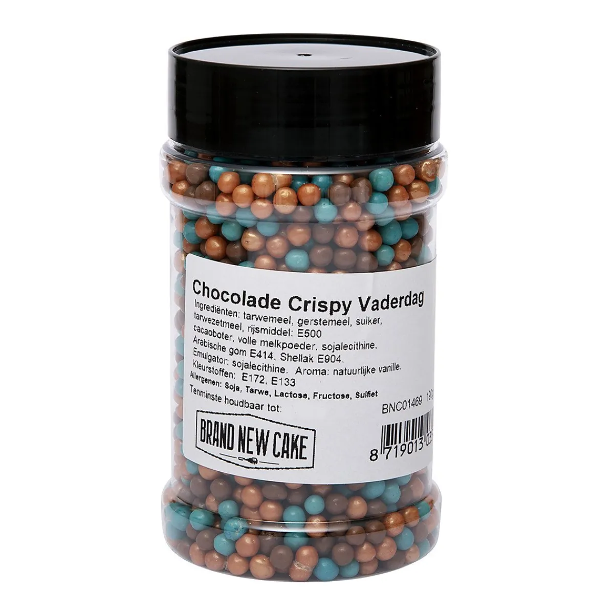 New BrandNewCake Chocolade Crispy Parels Vaderdag 190g