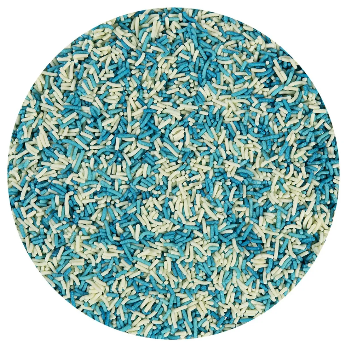 Hot BrandNewCake Chocolade Hagelslag Blauw/Wit 200g