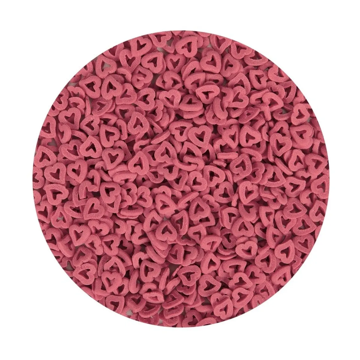 Hot BrandNewCake Confetti Open Hartjes Rood 50gr.