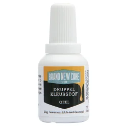 New BrandNewCake Druppel Kleurstof Geel 20gr