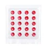 New BrandNewCake Eetbare Jelly Diamanten Rood 20st