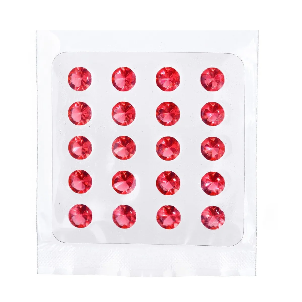 New BrandNewCake Eetbare Jelly Diamanten Rood 20st
