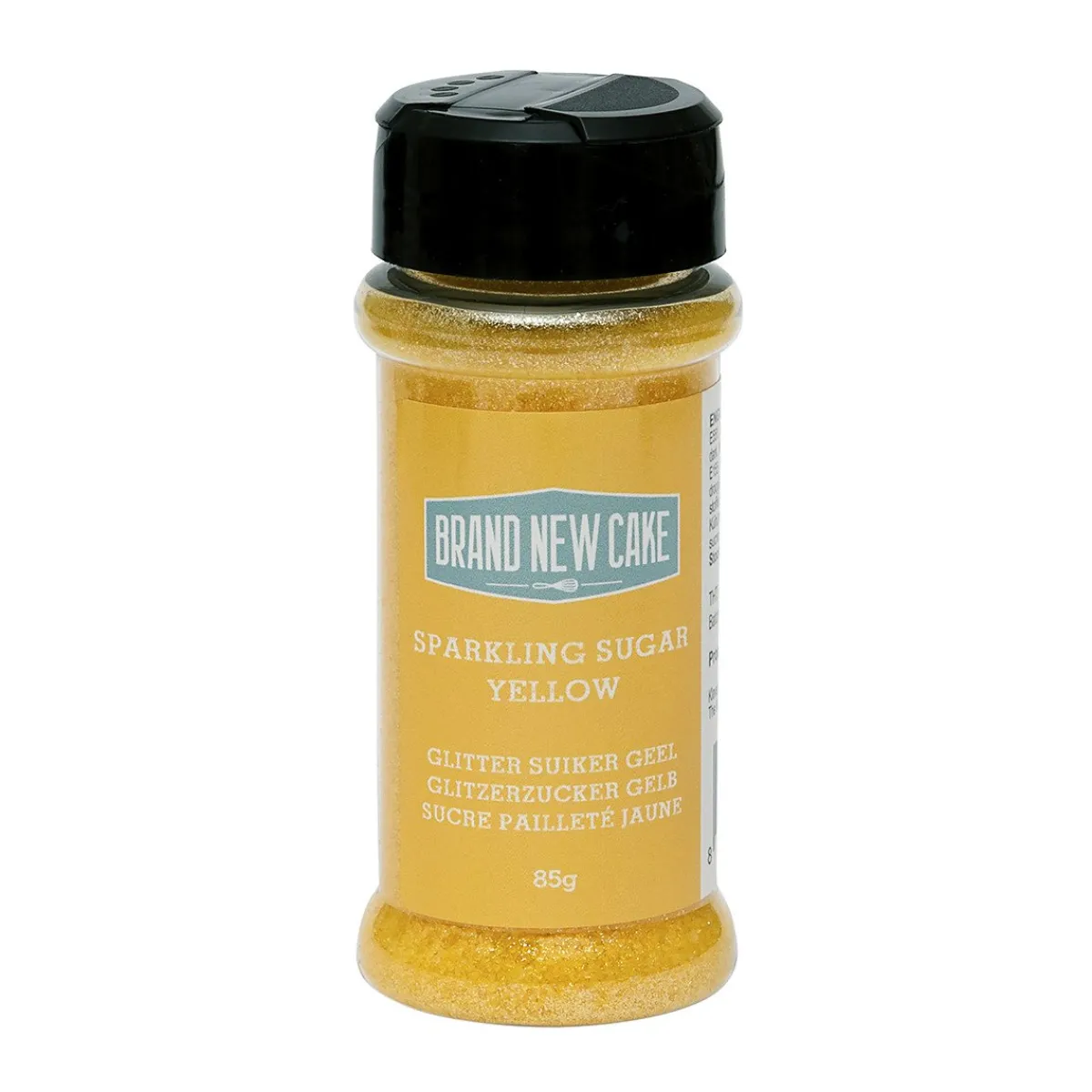 Sale BrandNewCake Glitter Suiker Geel 85g