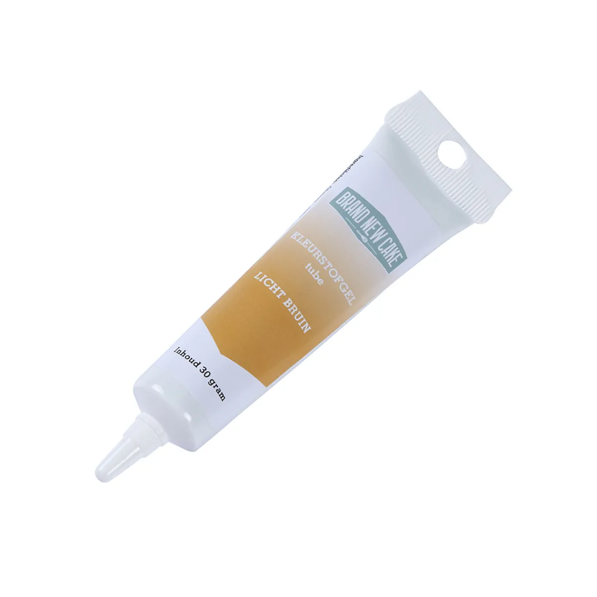New BrandNewCake Kleurstof Gel Tube Licht Bruin 30 gram