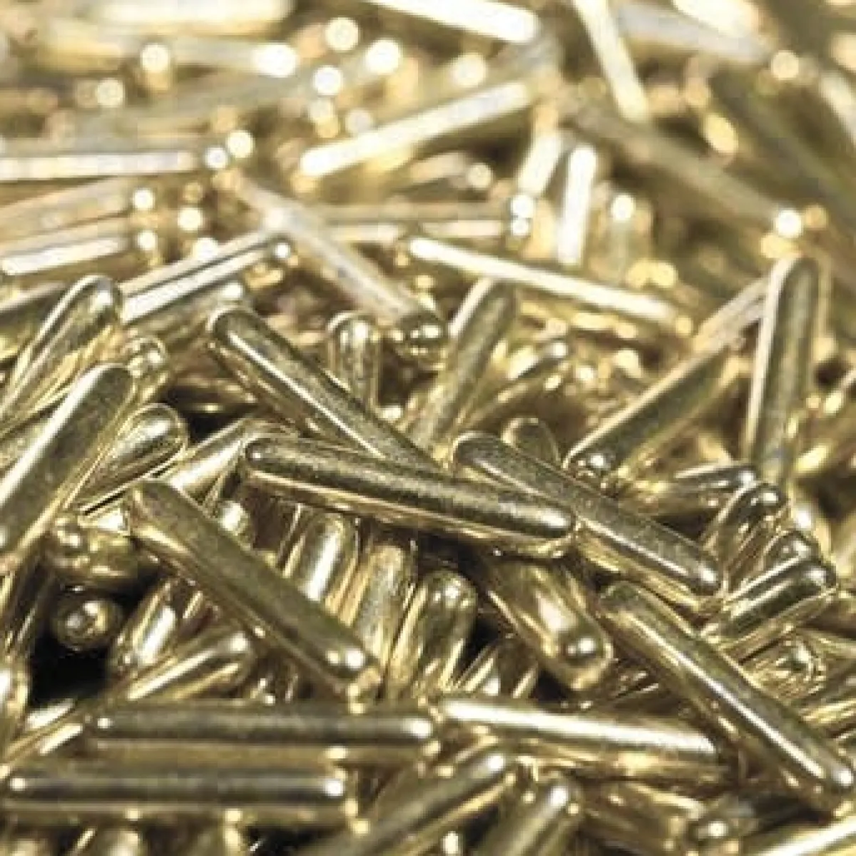 Discount BrandNewCake Sugar Rods Metallic Licht Goud 80gr.