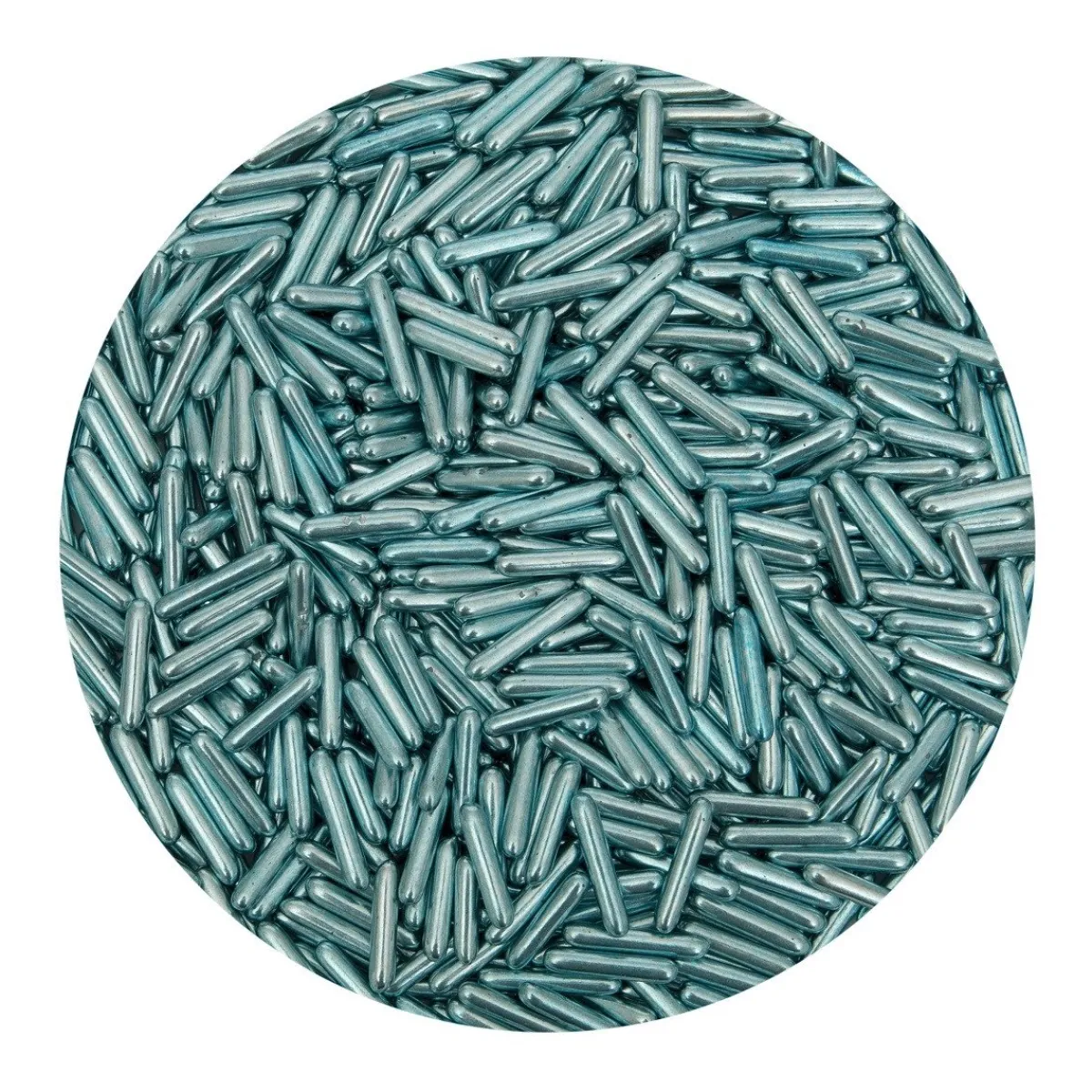 New BrandNewCake Sugar Rods Metallic Blauw 80gr.**