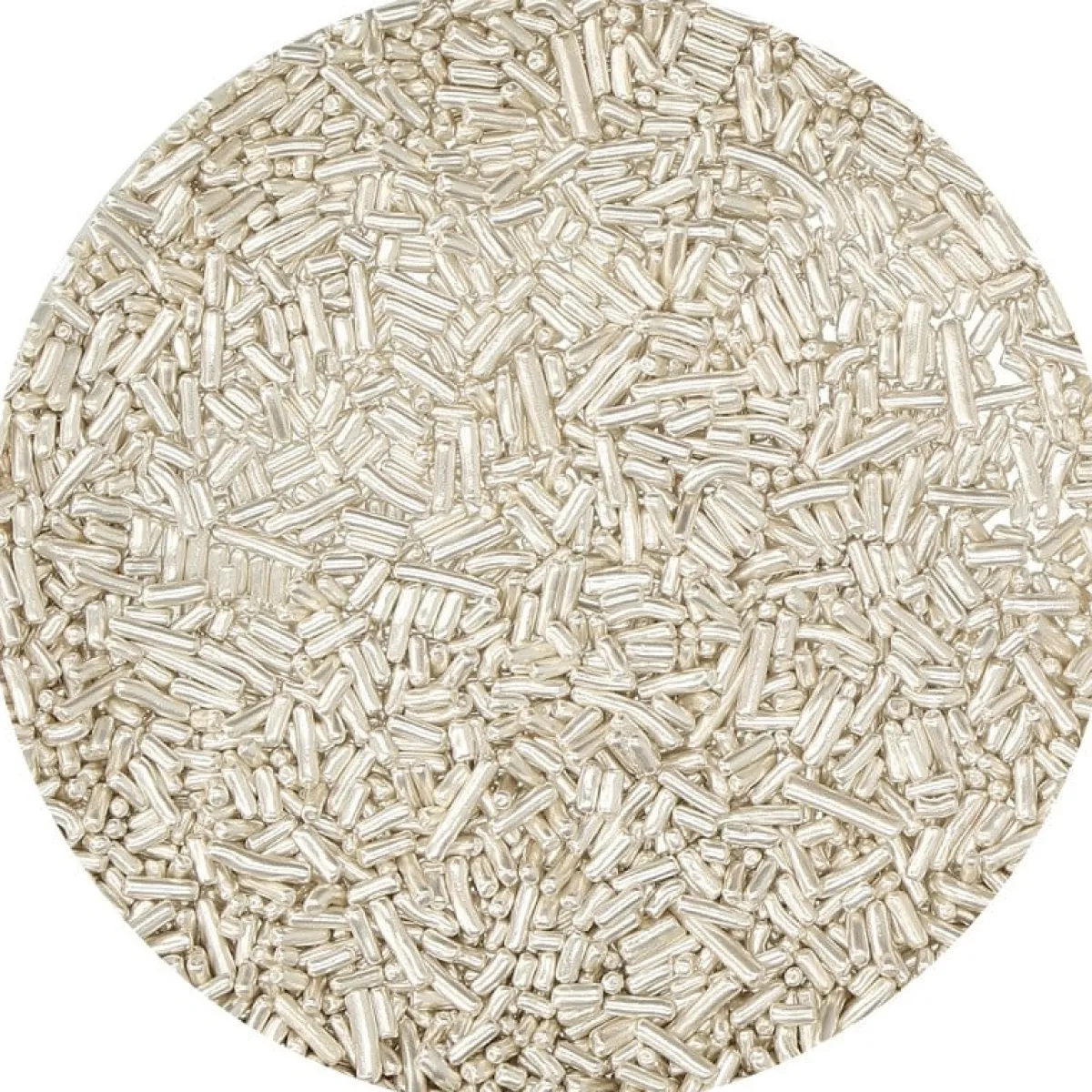 Best BrandNewCake Sugar Strands Metallic Zilver 80gr.