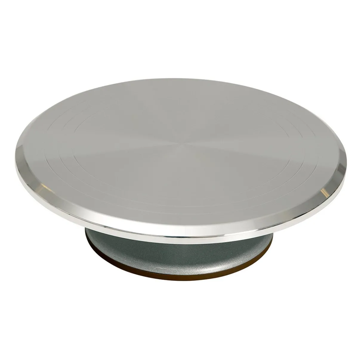 Outlet BrandNewCake Taartplateau Prof. Aluminium Ø30,5x9,5cm