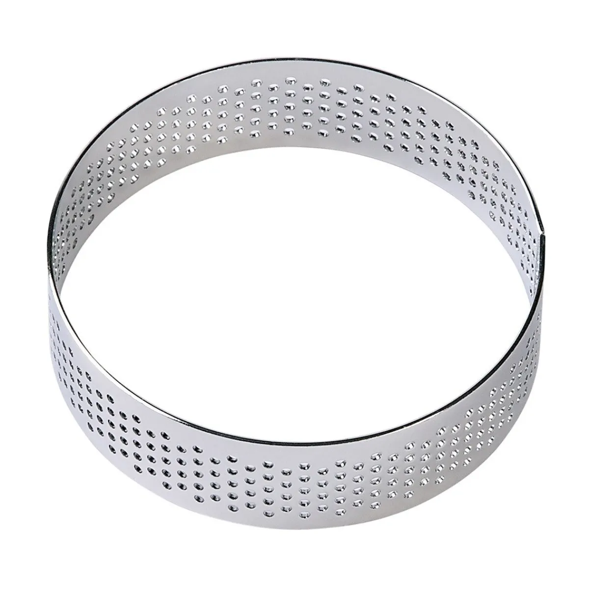Online BrandNewCake Taartring RVS Geperforeerd Ø7x2cm