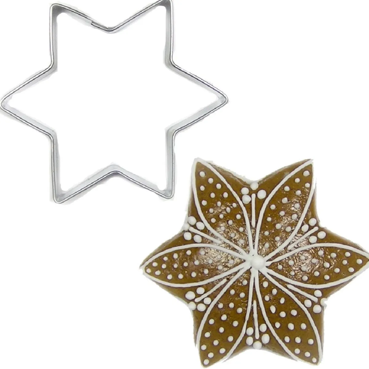 Discount BrandNewCake Uitsteker Ster RVS 6cm
