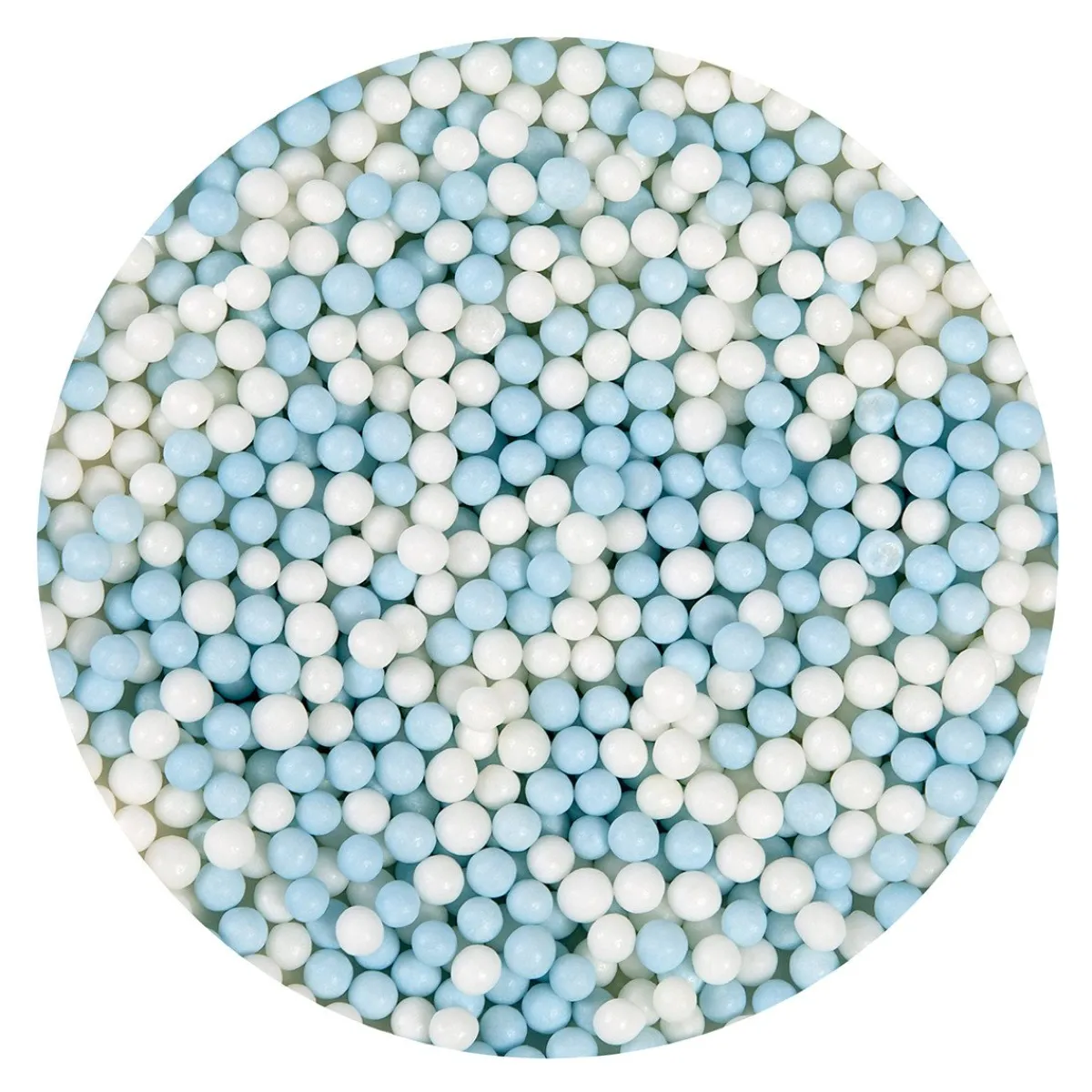 Clearance BrandNewCake Zachte Parels Blauw/Wit 500gram**