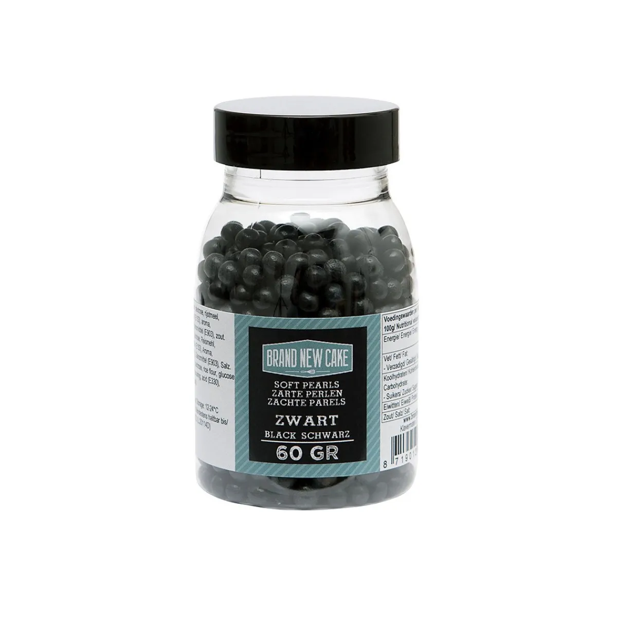 Best BrandNewCake Zachte Parels Zwart 60gr.