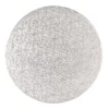 Best BrandNewCake Cakedrum Zilver Rond Ø27,5cm