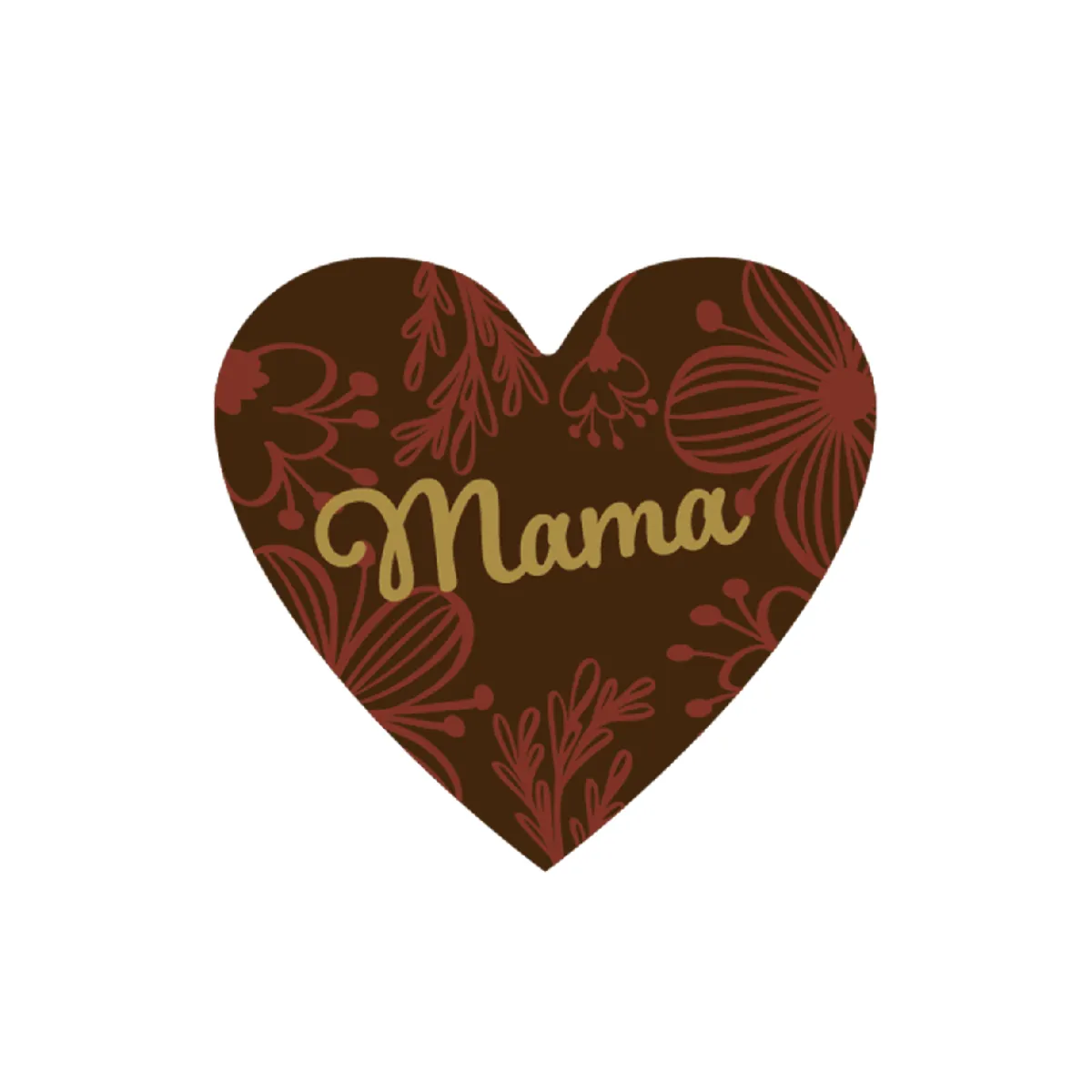 New Callebaut Chocoladedecoratie Hart Mama 224st.