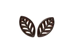 Best Callebaut Chocoladedecoratie Blaadjes Puur 550st.