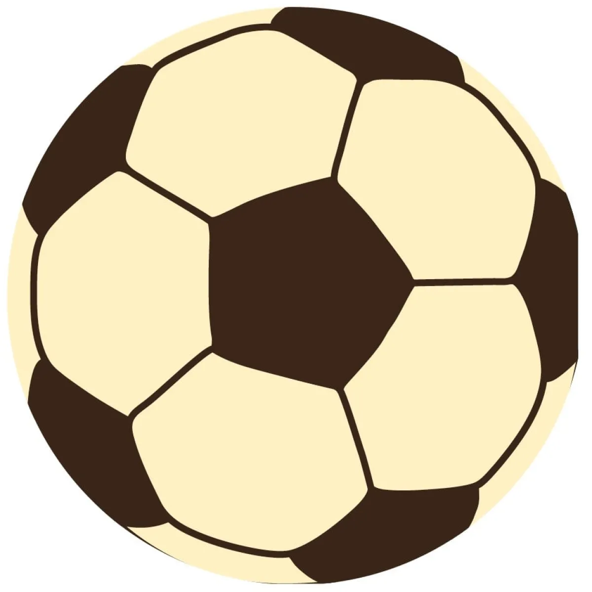 New Callebaut Chocoladedecoratie Voetbal 189st