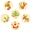 Hot Callebaut Chocoladedecoratie Kerst Rond Ass. 252st