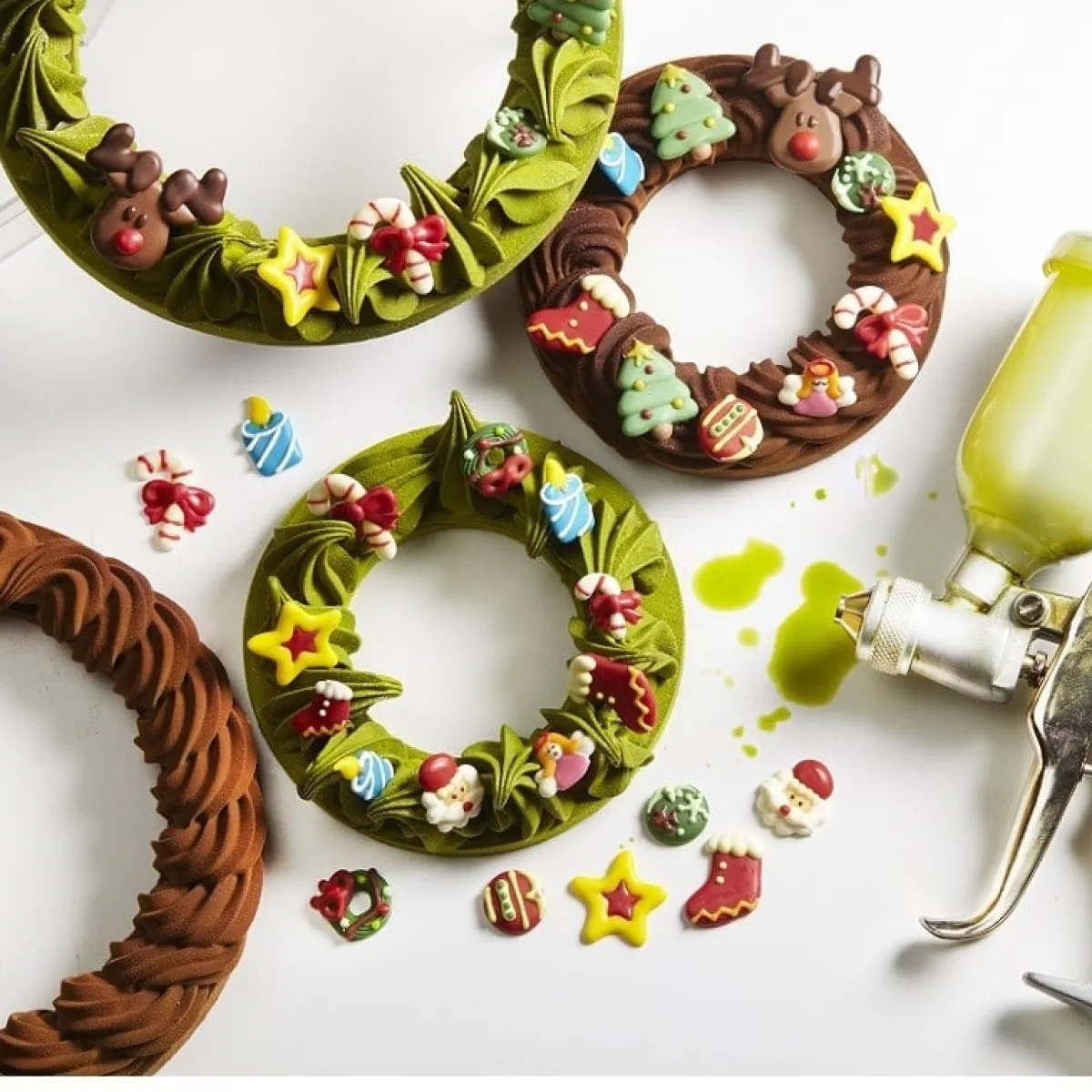 Sale Callebaut Chocoladedecoratie Xmas Mini Ass. 160st