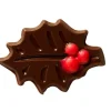 New Callebaut Chocoladedecoratie Donkere Hulst Bladeren 240st