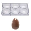 Sale Chocolate World Chocolade Holvorm Ei Facet (6x) 86x56x30mm