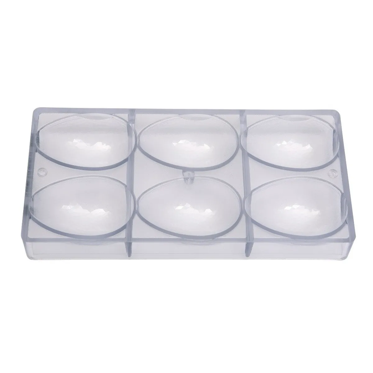 Sale Chocolate World Chocolade Holvorm Ei Facet (6x) 86x56x30mm