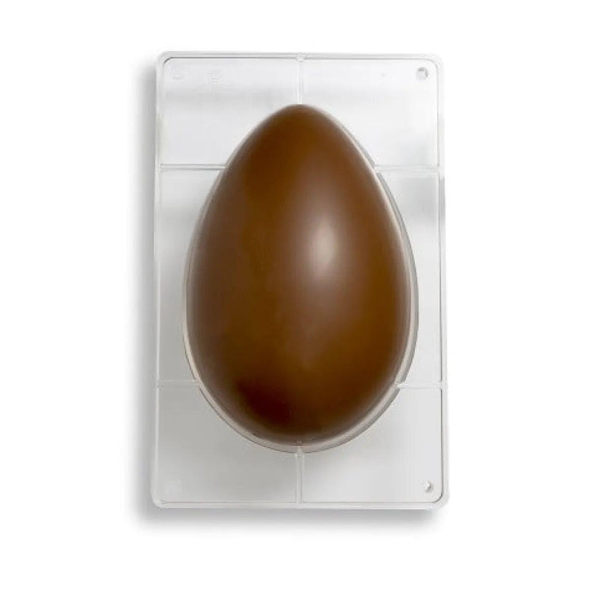Outlet Decora Chocolade Holvorm Half-Ei Glad 135x205mm