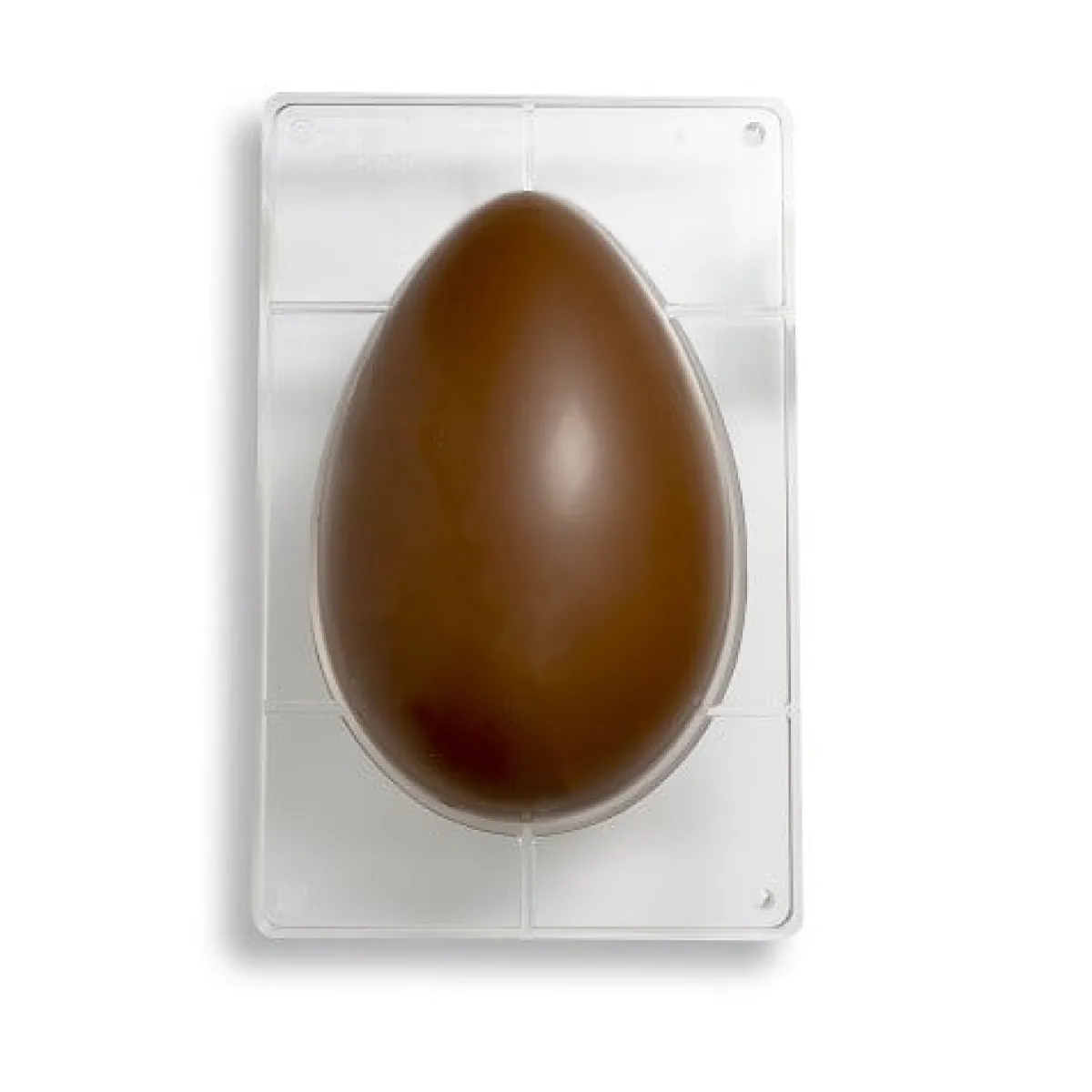 New Decora Chocolade Holvorm Half-Ei Glad 175x260mm**