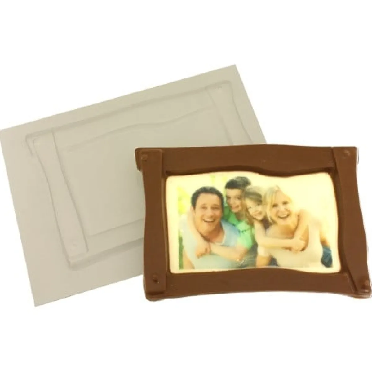 Outlet Overig Chocolade mold Fotolijstje 165x110mm**