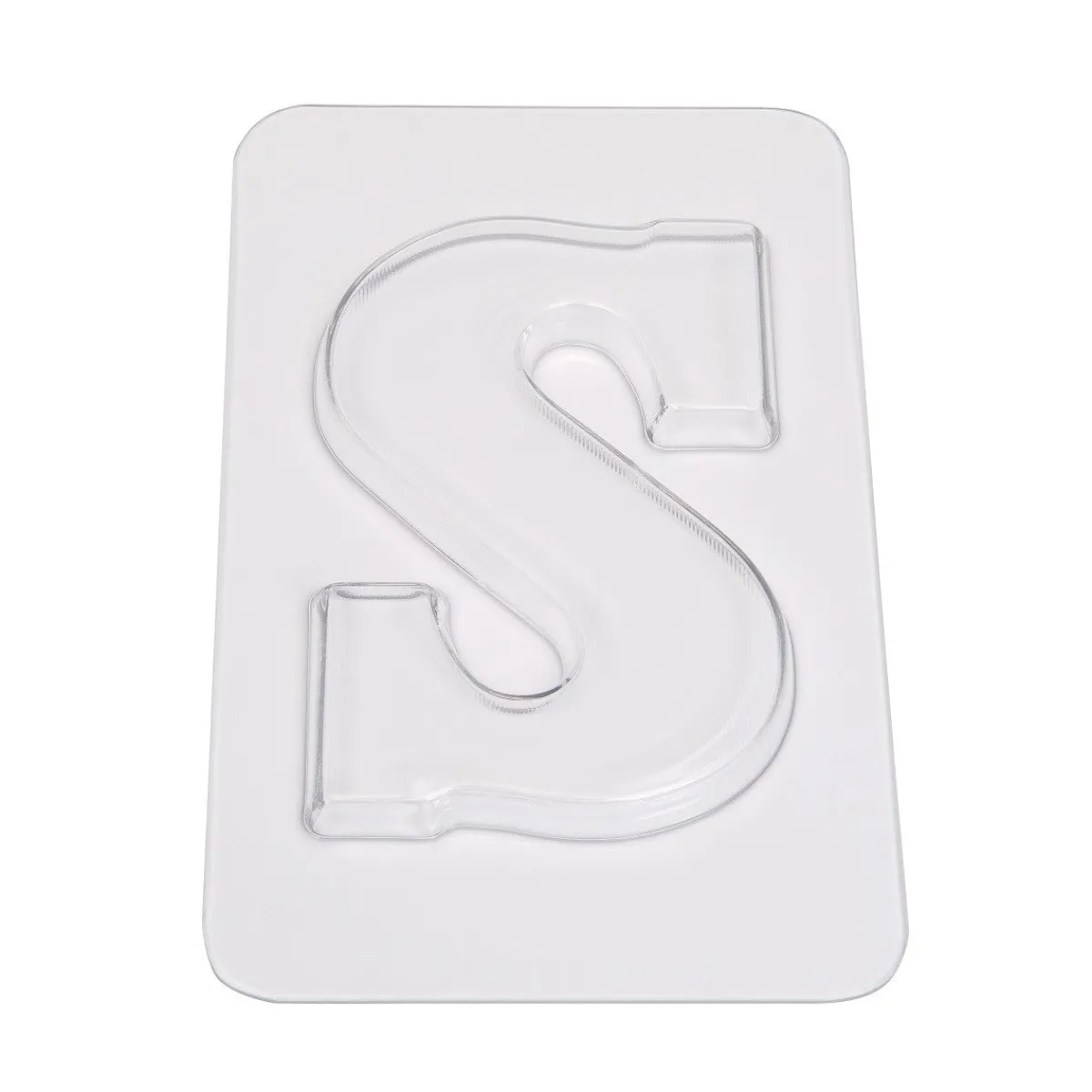Sale Overig Chocoladebloklettervorm 200 gr. Letter S