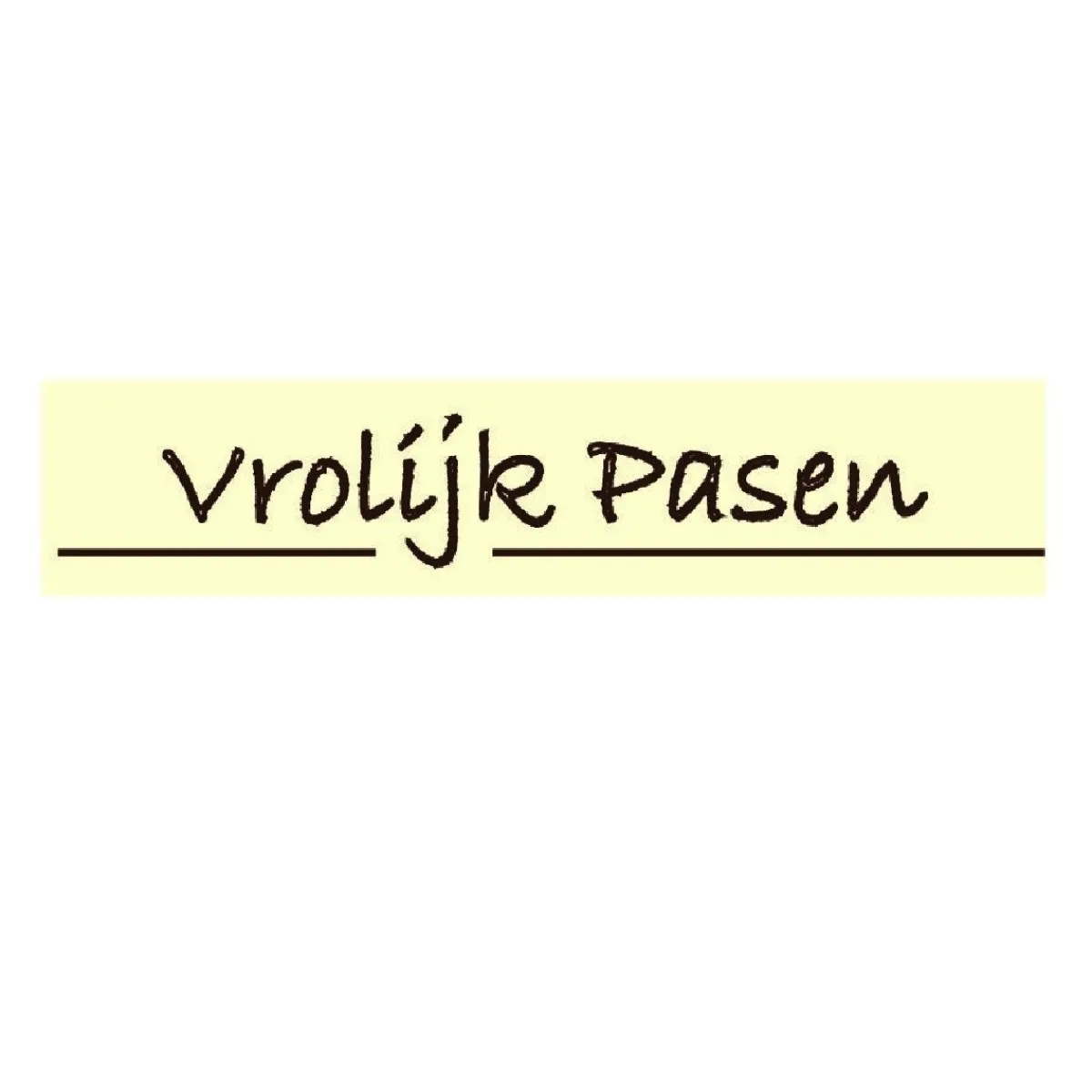Overig Chocoladedecoratie Vrolijk Pasen 120 stuks
