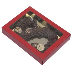 Online BrandNewCake Chocoladeletterdoos GK7 Rood / Goud 3st