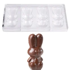 New Chocolate World Chocolademal Konijn (2x) 99,5mm