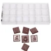 Online Chocolate World Chocolademal Kerst Ass. (21x) 31x10mm