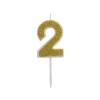 Online Overig Cijferkaars Goud Glitter #2
